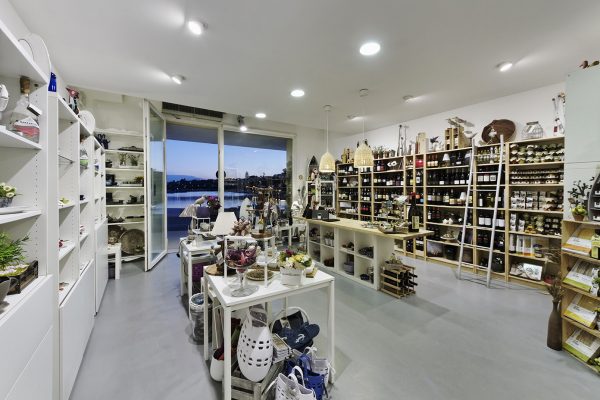 Italy, Sicily, Marina di Ragusa (Ragusa Province); 3 June 2012, gifts, wine and food store - EDITORIAL